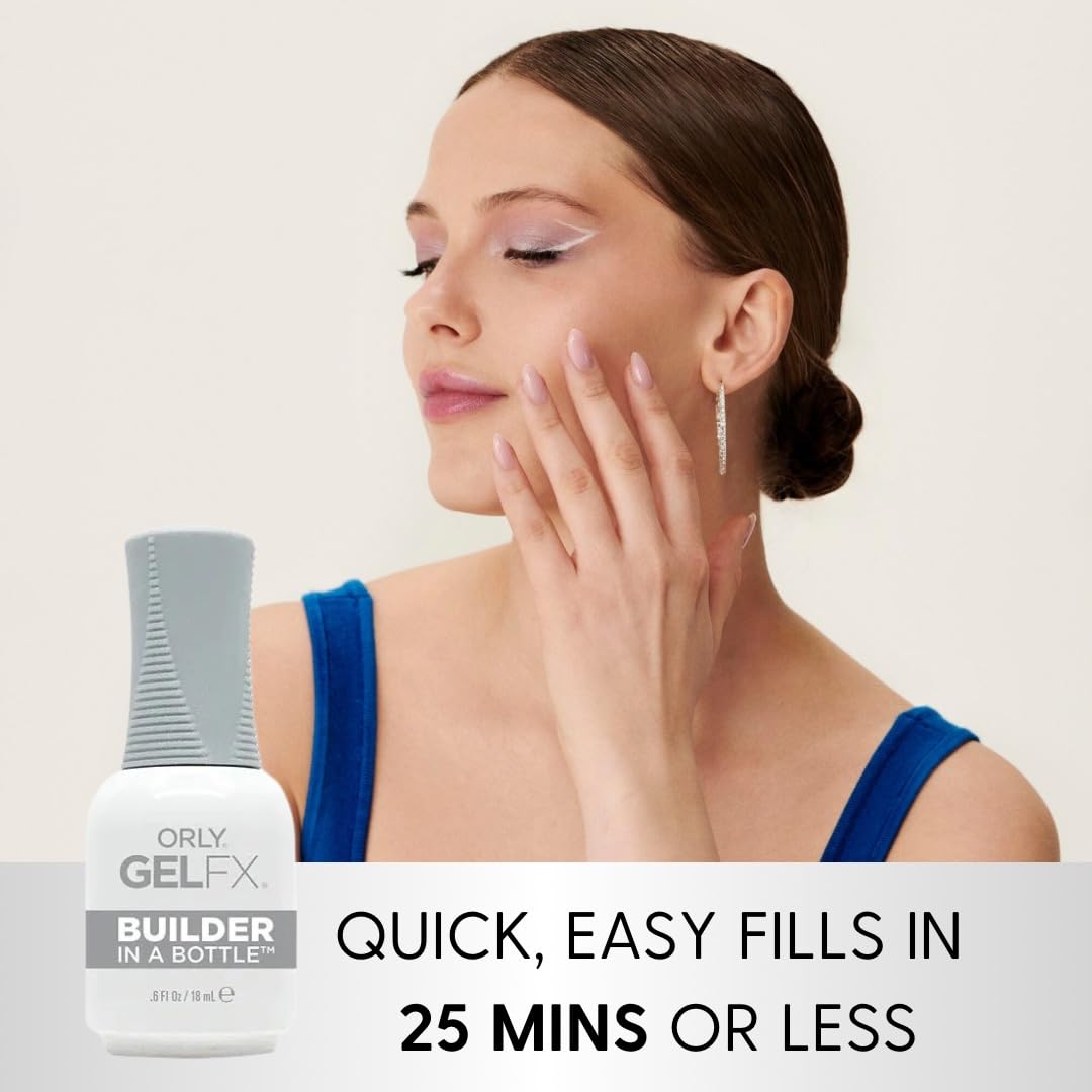 Orly gel de construcción en frasco, protege la uña natural mientras crece.