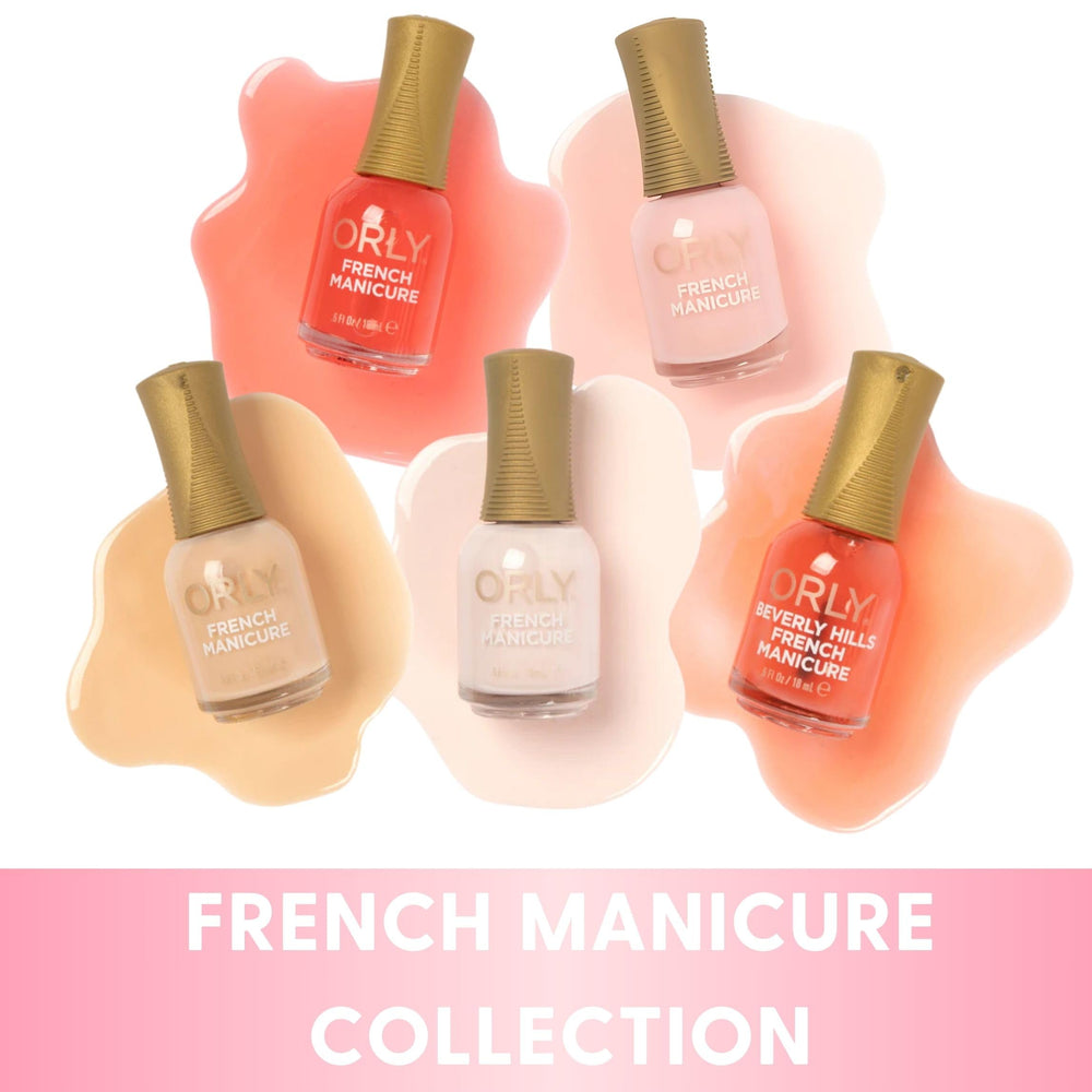 Orly laca rosada en empaque elegante para venta.