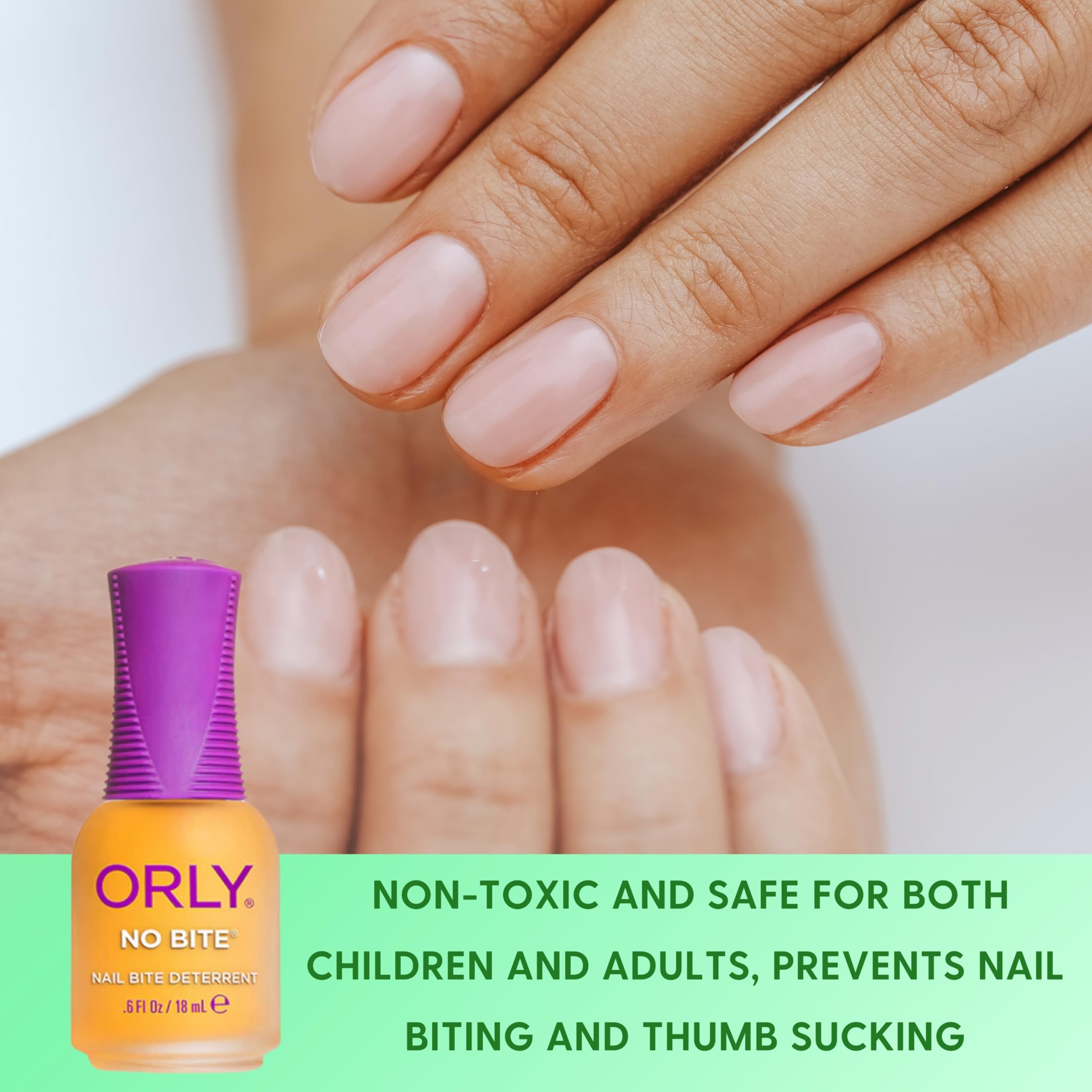 ORLY No Bite vegan-cruelty-free seal supports ethical nail care