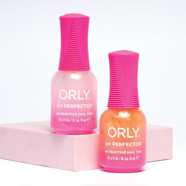 Orly pH Perfector: envase y etiqueta presentan tinte que cuida y embellece uñas