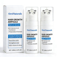 Orrenaturals Hair Revival Ampoule bottle for a refreshing scalp cleanse.