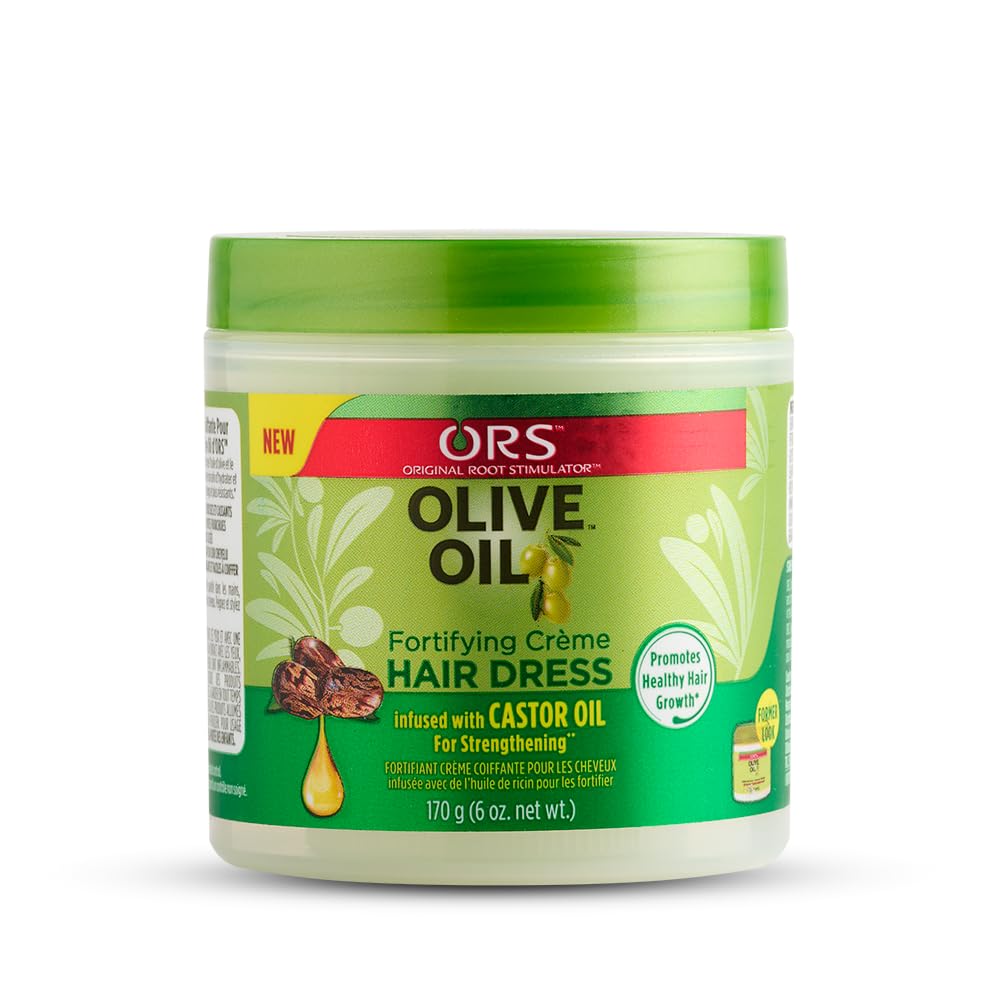 ORS Aceite de oliva crema fortificante, botella visible, uso diario