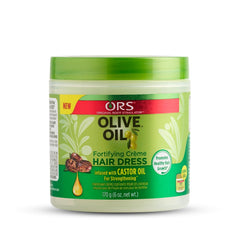 ORS Aceite de oliva crema fortificante, botella visible, uso diario