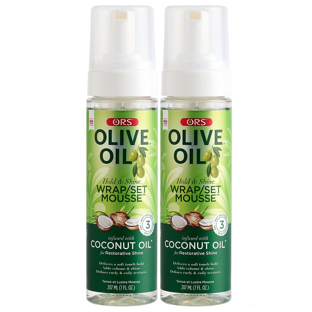 ORS mousse en aplicacion para envoltura con aceite de oliva y definicion suave