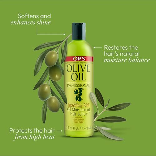 ORS Aceite Oliva Profesional brillo sedoso tras uso