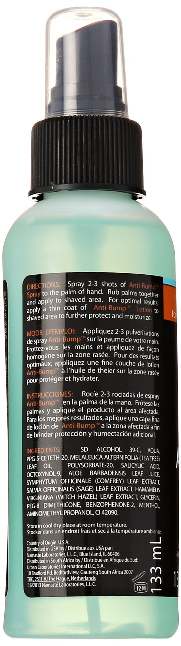 ORS Spray Calmante de Árbol de Té, aplicación en mano para rostro y cuello, sensación fresca