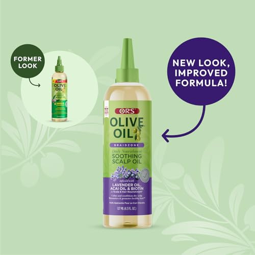 Lightweight texture of ORS Braidzone oil spreads evenly