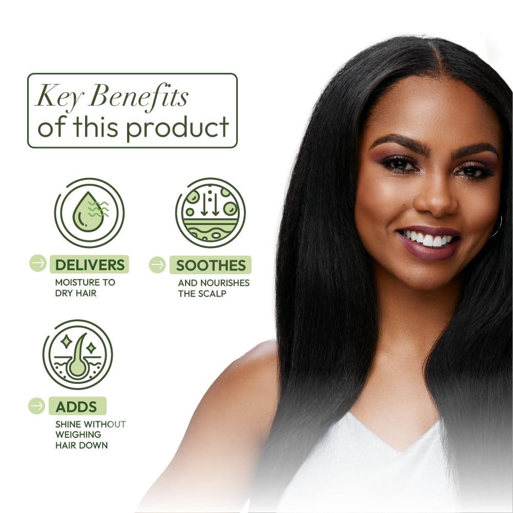ORS Fórmula con vitamina E y extractos herbales cuida el cabello.