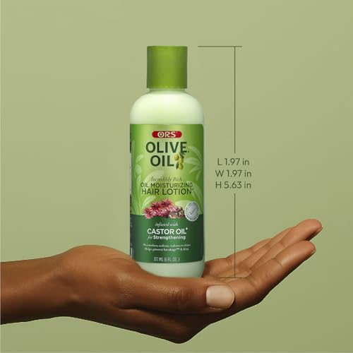 ORS Loción para cabello natural, aspecto saludable y manejable.