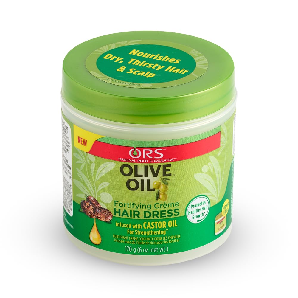 ORS Crema Aceite Oliva cabello sano y suave tras uso.