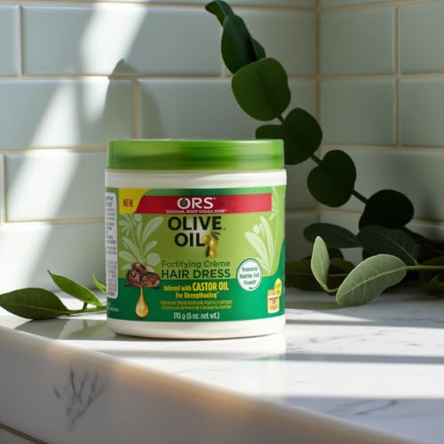 ORS Crema cabello textura crema nutritiva, textura sedosa