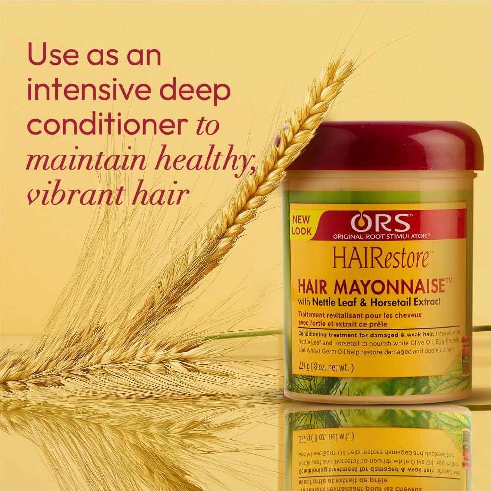 ORS HAIRestore after-use soft hair look and shine