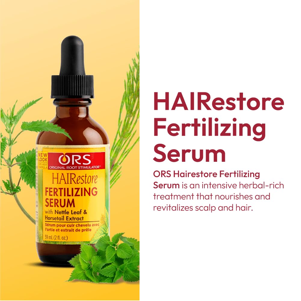 ORS HAIRestore 2 oz bottle with minimal packaging