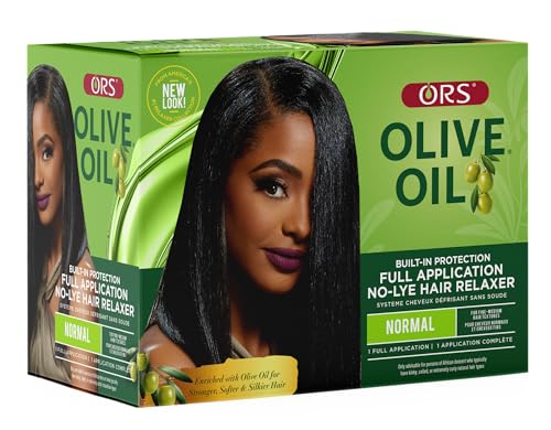 ORS Olive Oil Relaxer Pack4 tubes ready for quick, mess-free application.