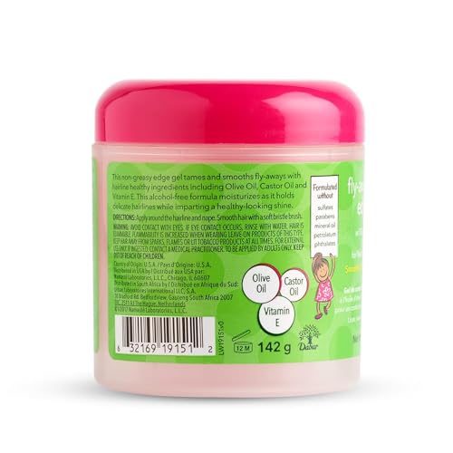 ORS Olive Oil Girls Fly-Away Taming Edge Gel smooths the hairline with gentle shine