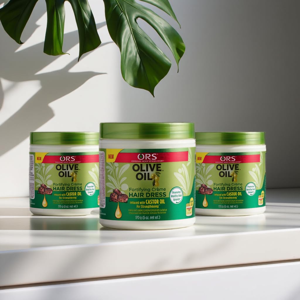 ORS Pack 3unidades crema aceite oliva, perfecto para rutina diaria.