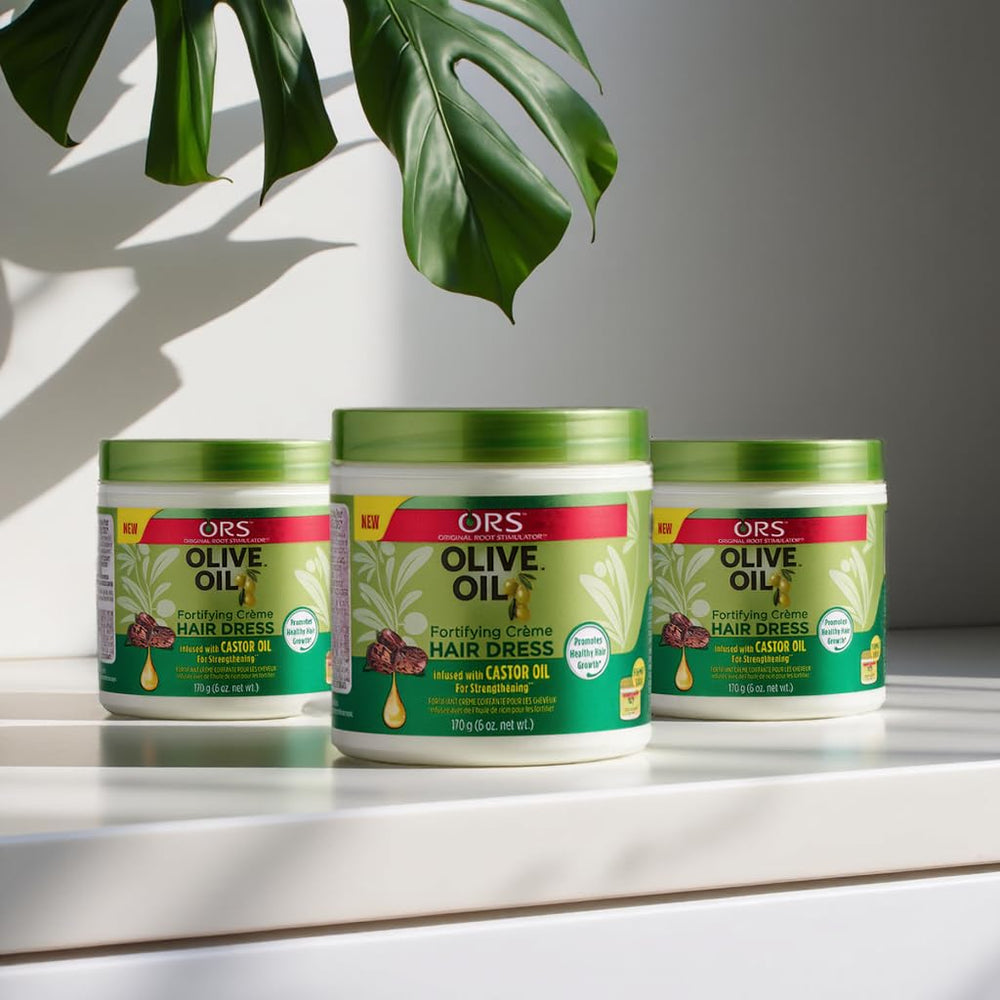 ORS Pack 3unidades crema aceite oliva, perfecto para rutina diaria.