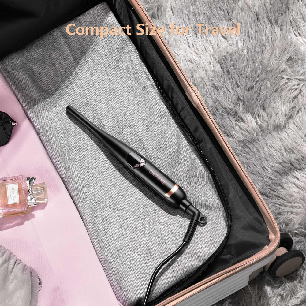 ORYNNE 360 swivel cord for tangle-free styling sessions.