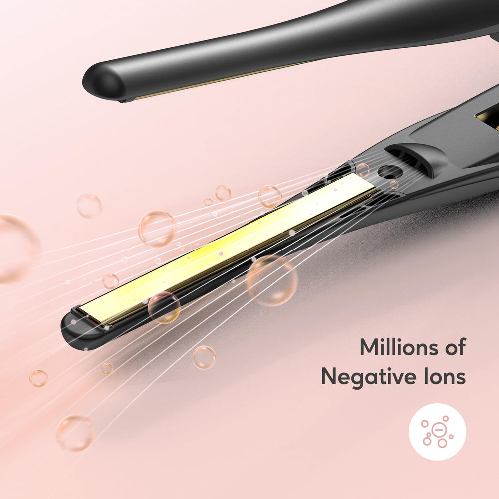 ORYNNE 60-minute auto sleep flat iron for peace of mind.