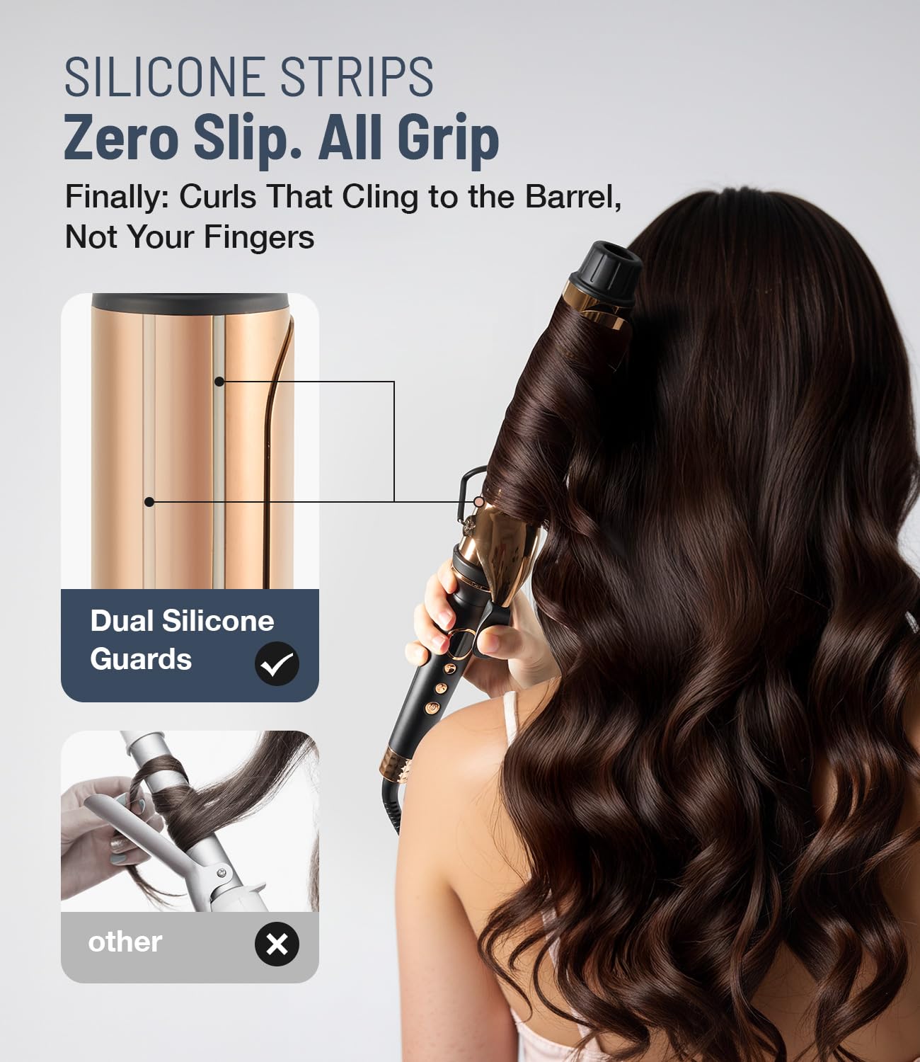ORYNNE 60-Min Auto-Off provides worry-free styling sessions.