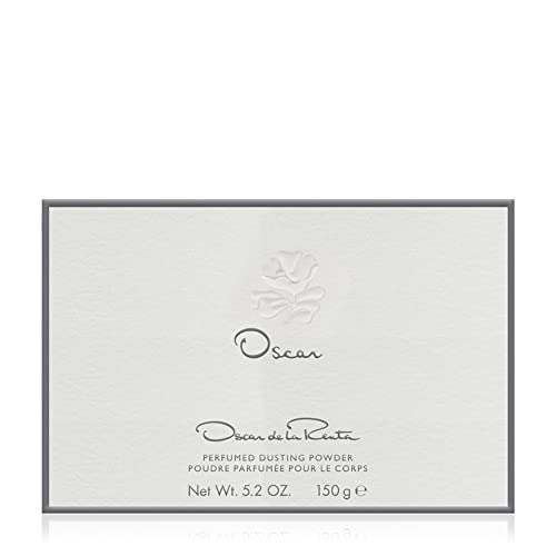 Travel-friendly Oscar Signature Dusting Powder offers a lightweight, soft glow on the go.