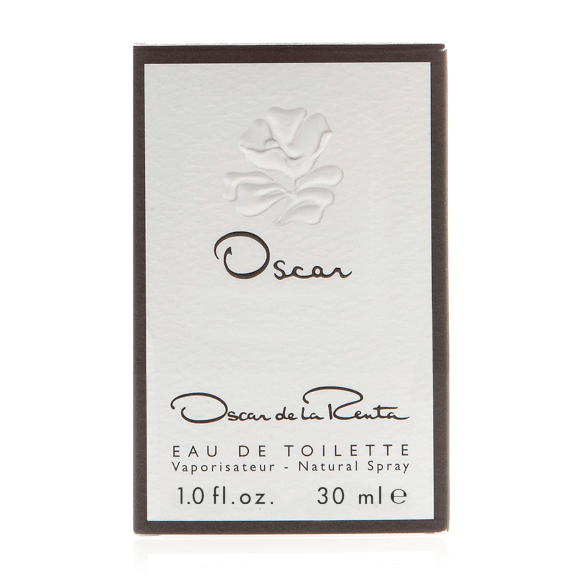 Oscar de la Renta Oscar Signature garden-inspired bottle on shelf