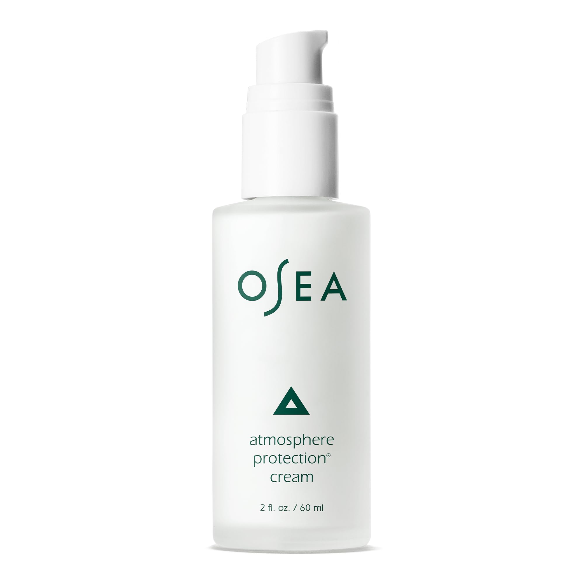 OSEA Atmosphere Protection Cream bottle showing fast-absorbing hydration.