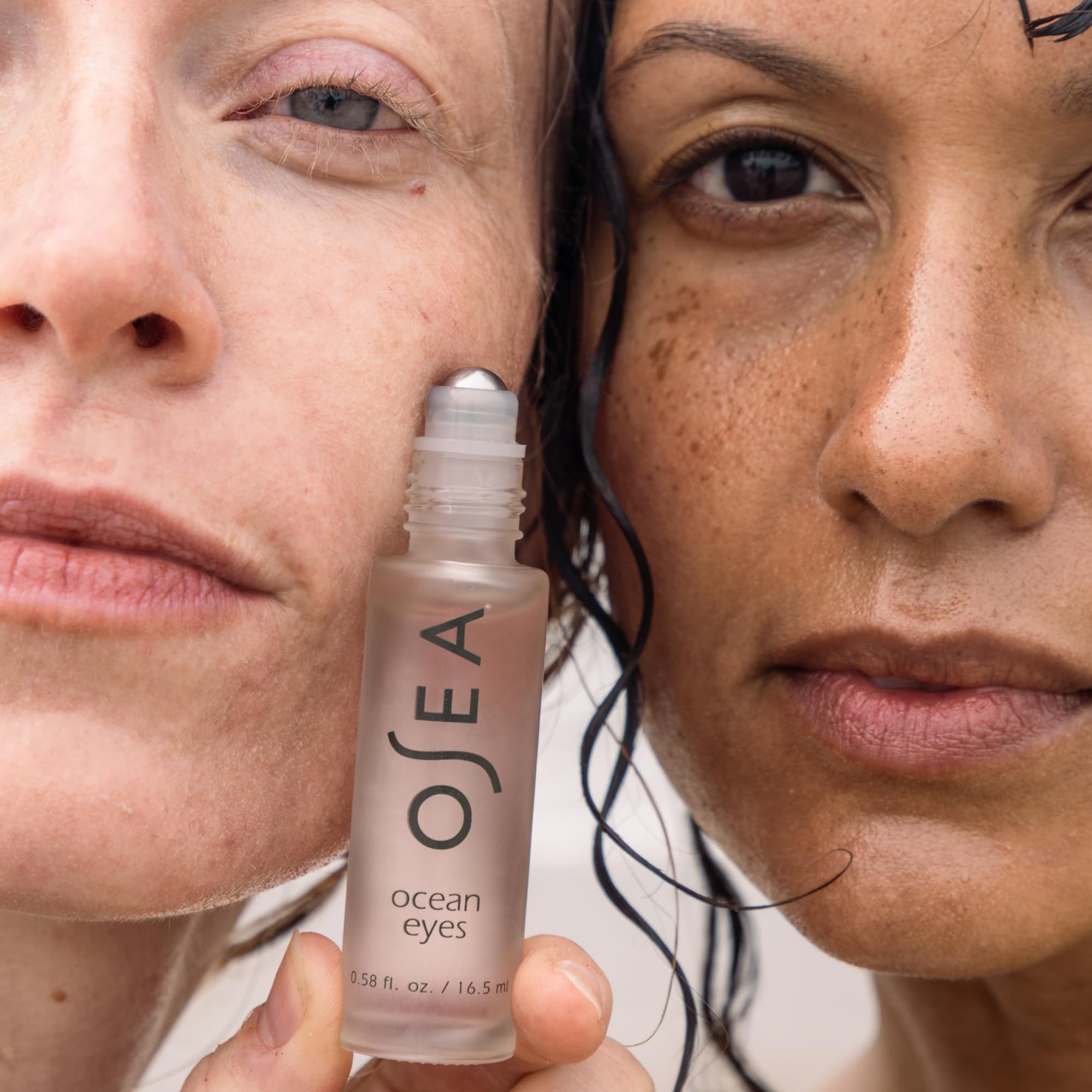 OSEA Ocean Eyes hydration imagery around the eye area after use