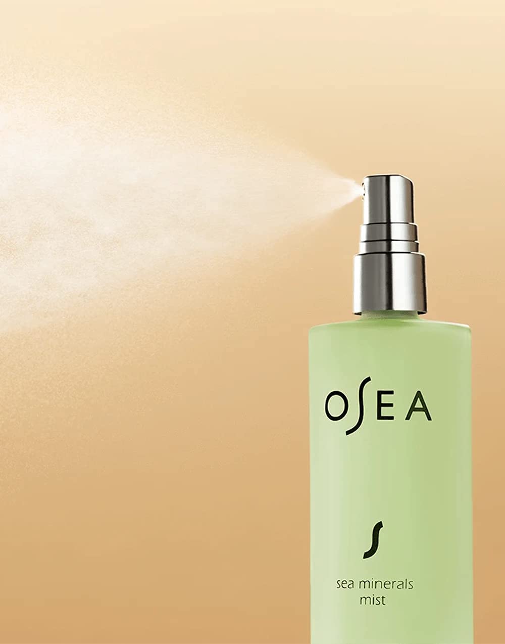 Close up of OSEA Sea Minerals Hydrating Toner label on bottle