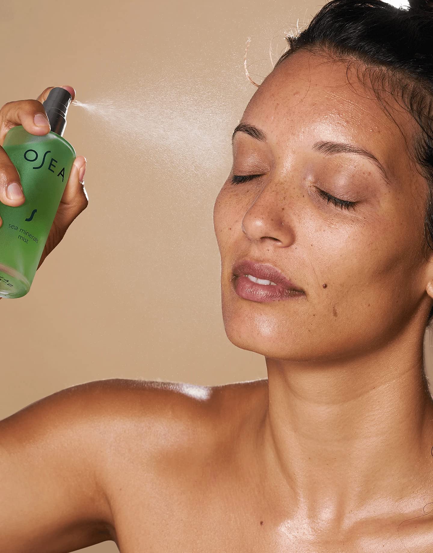 OSEA Sea Minerals Hydrating Toner used as makeup primer for smoother finish