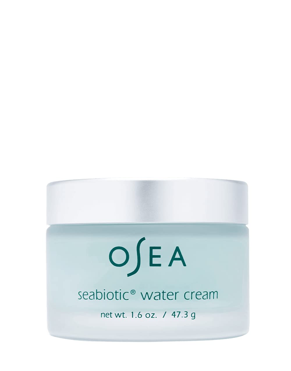 OSEA Seabiotic Water Cream bottle—weightless hydration for all-day moisture.