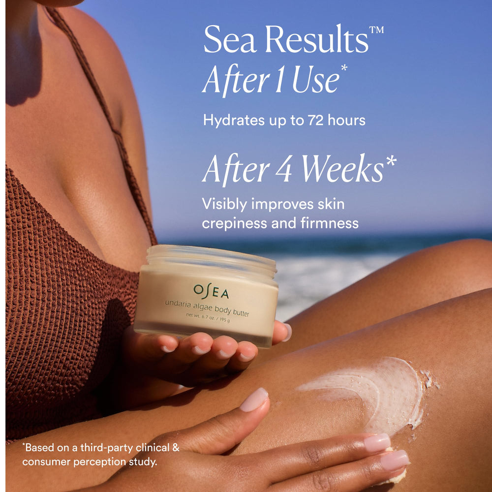OSEA Undaria Algae Body Butter eco-friendly packaging with ocean-responsible credentials.