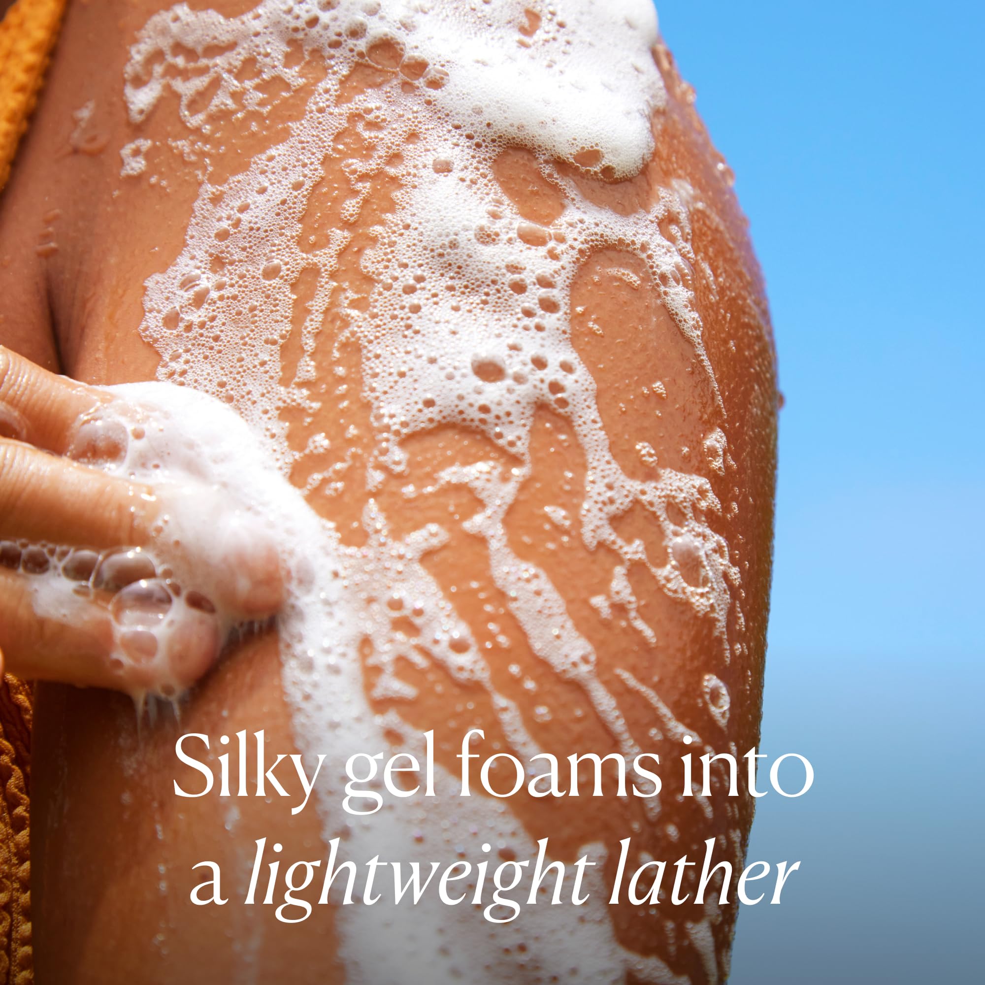 OSEA Undaria Algae Body Wash powered by undaria algae replenishes minerals for radiant skin.