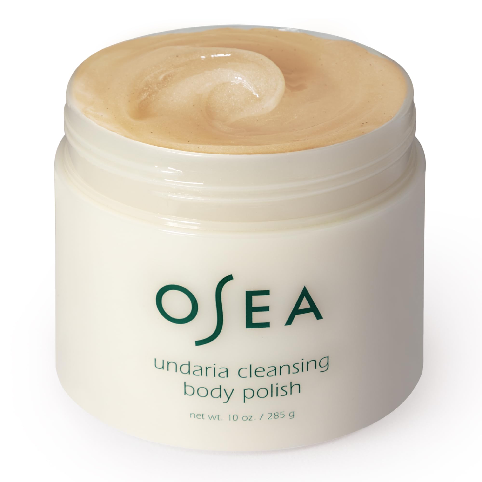 OSEA Undaria polish lather forming a soft foam during use.