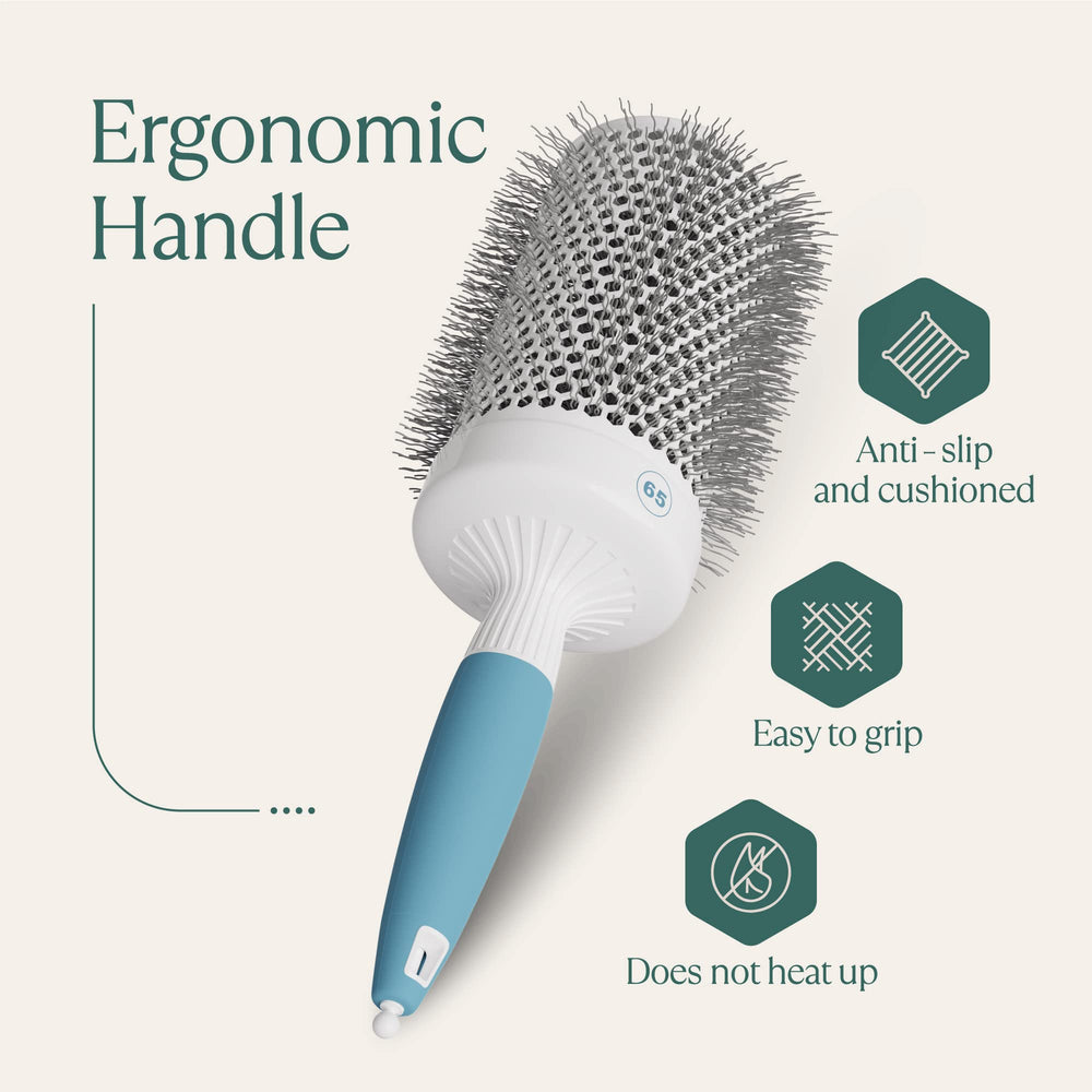 Osensia Round Brush with vents for faster drying