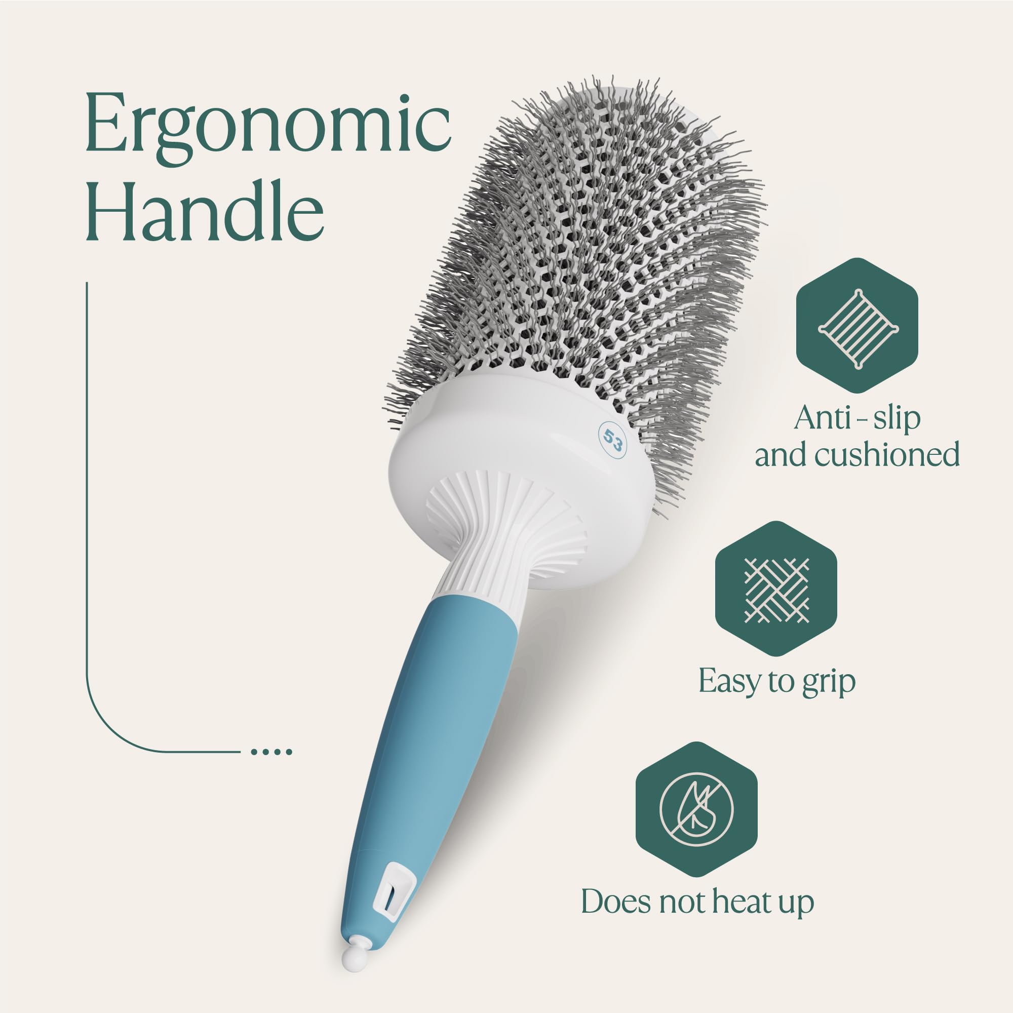 Osensia 2-inch barrel creates loose waves and maximum volume.