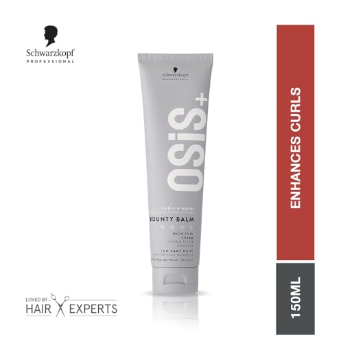 OSiS+ Bounty Balm Rich Curl Cream dispensing pump enables easy controlled application