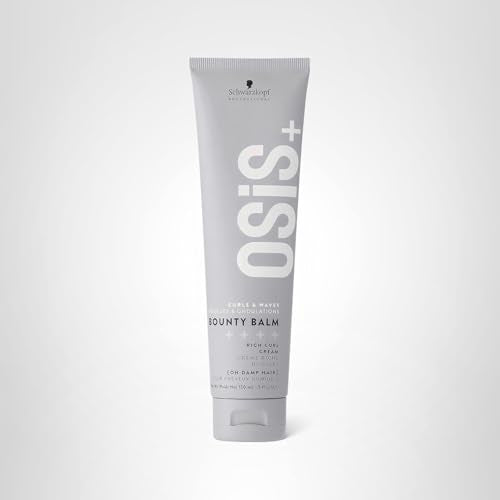 OSiS+ Bounty Balm Rich Curl Cream packaging and branding close-up