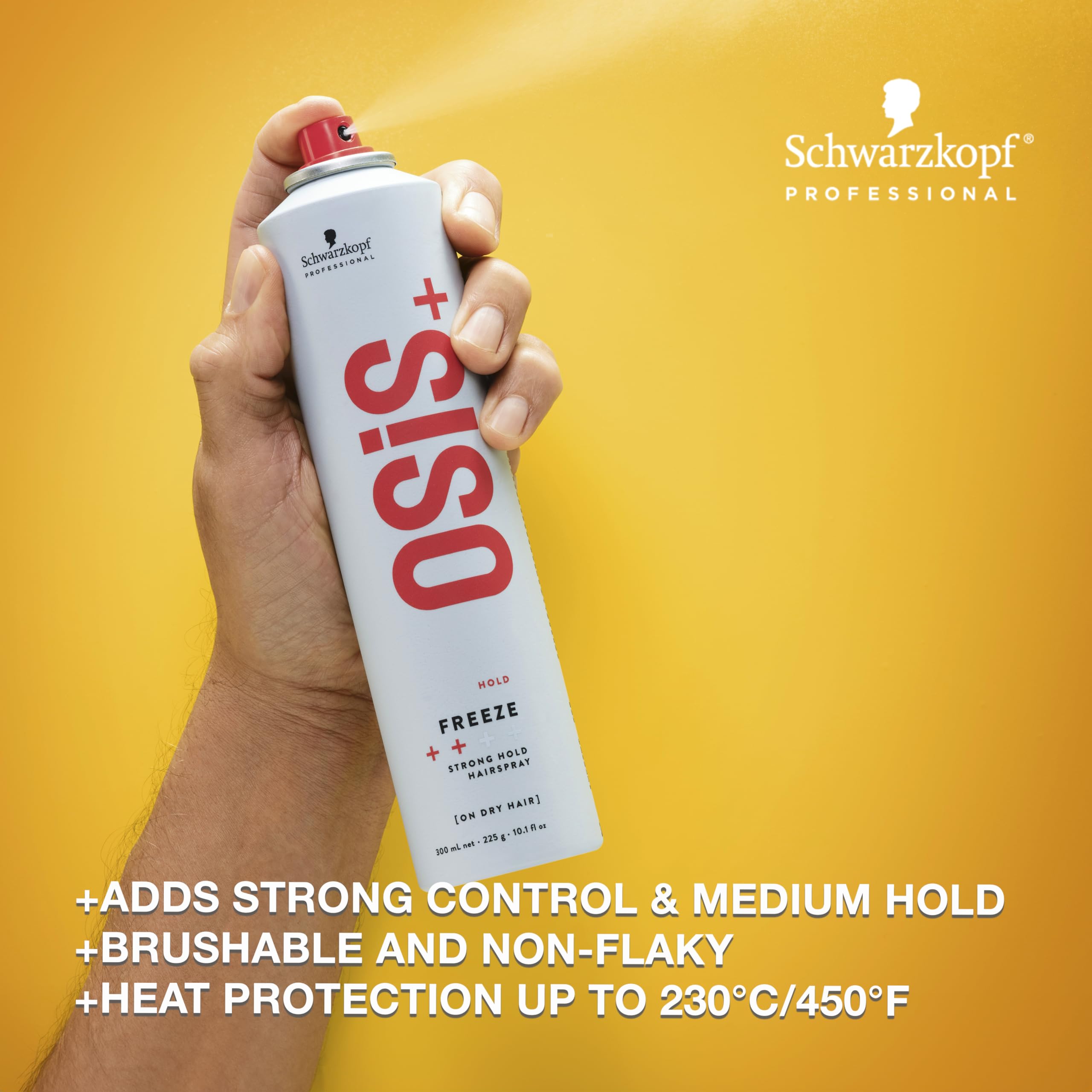 OSiS+ Freeze frasco dorso: etiqueta y protección de humedad.