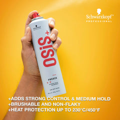 OSiS+ Freeze frasco dorso: etiqueta y protección de humedad.