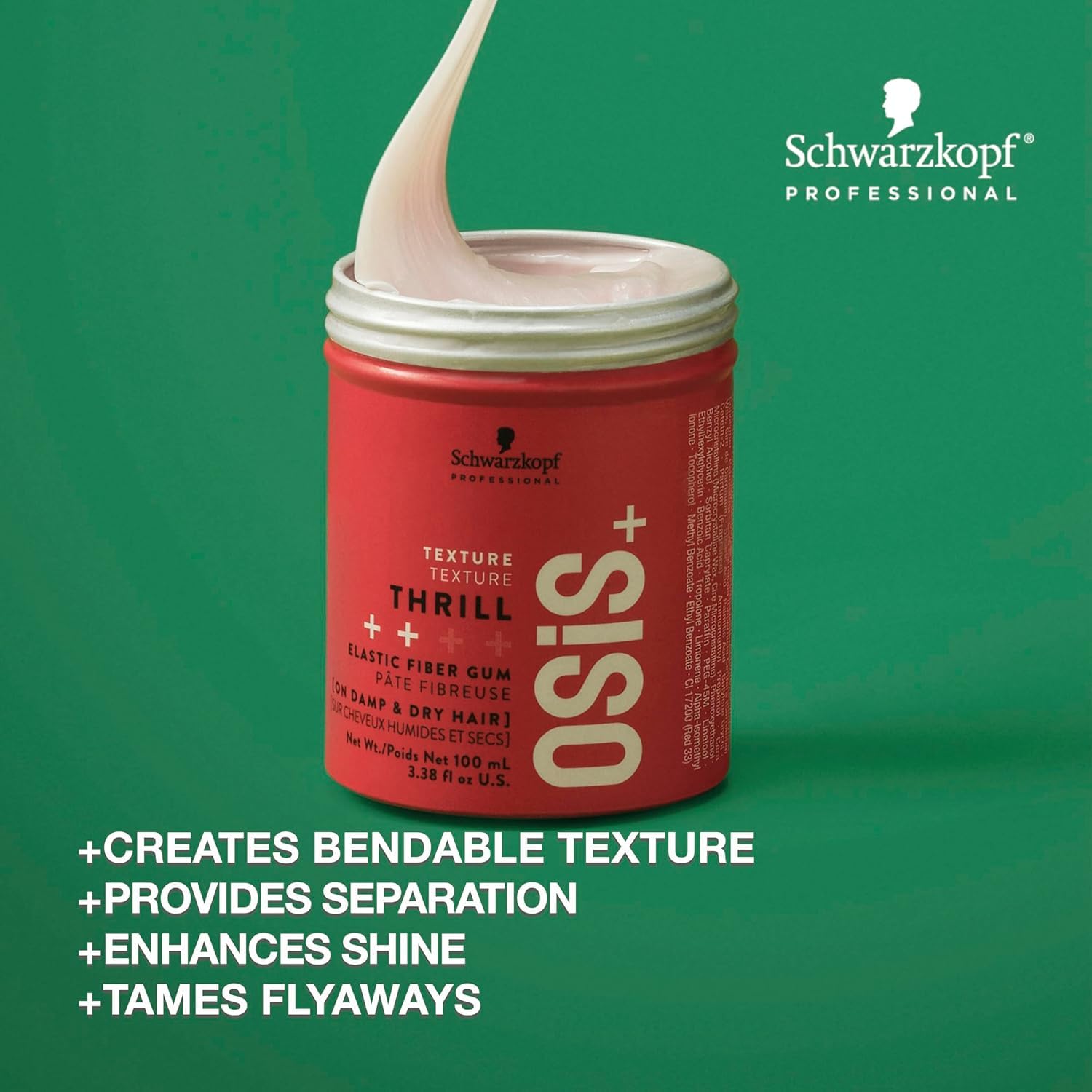 OSiS+ Thrill aplicación fácil en pelo seco para textura natural