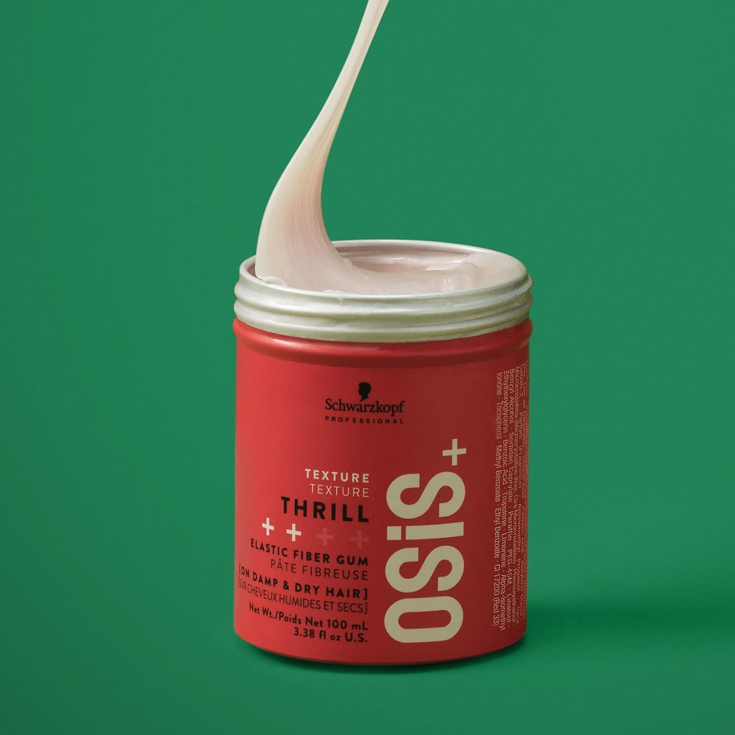 OSiS+ Thrill brinda flexibilidad y moldeabilidad con carnauba para volumen