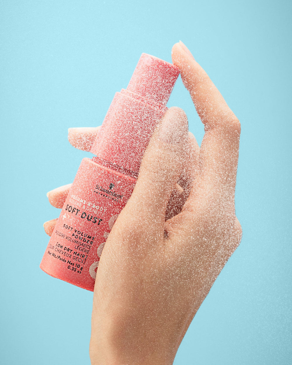 OSiS+ Soft Dust aplicación precisa en raíces y largos