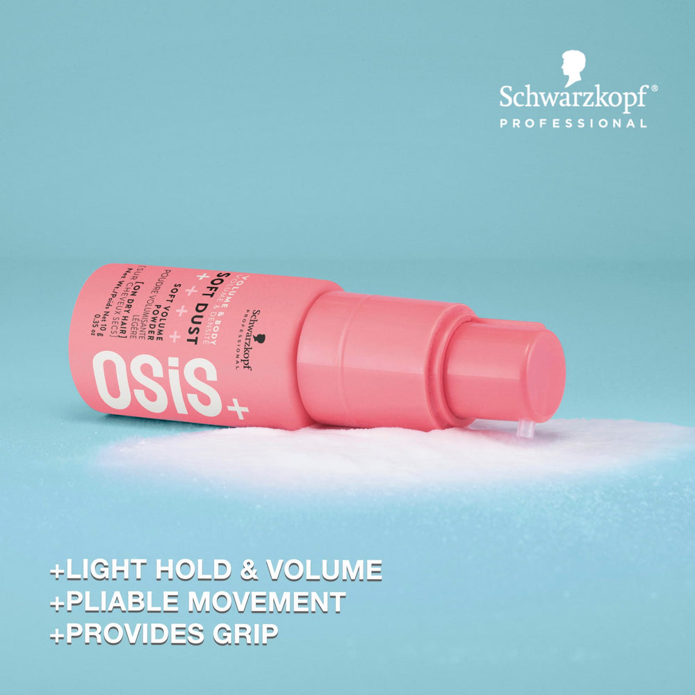 OSiS+ Soft Dust muestra textura sutil para movimiento natural