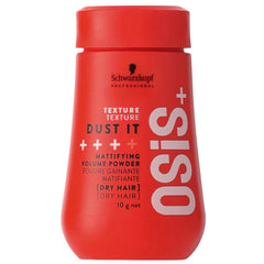 OSiS+ Dust It ofrece volumen inmediato en las raíces con acabado mate.