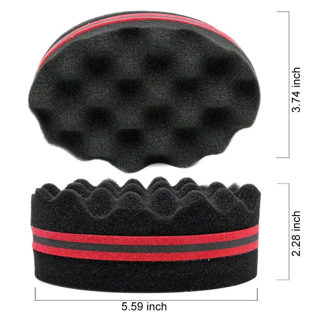 OSMOFUZE travel-friendly twist sponges support on-the-go styling