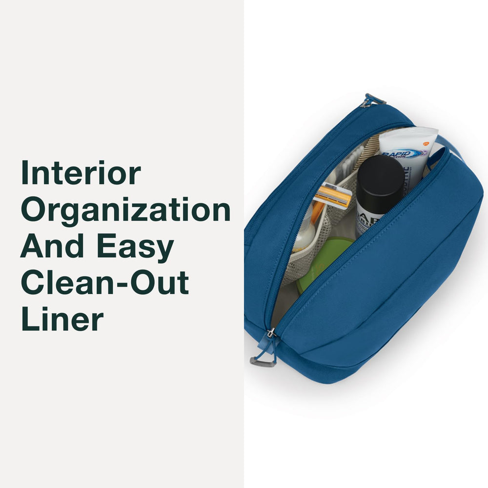 Interior organization in the Daylite Kit helps separate items.