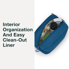 Interior organization in the Daylite Kit helps separate items.