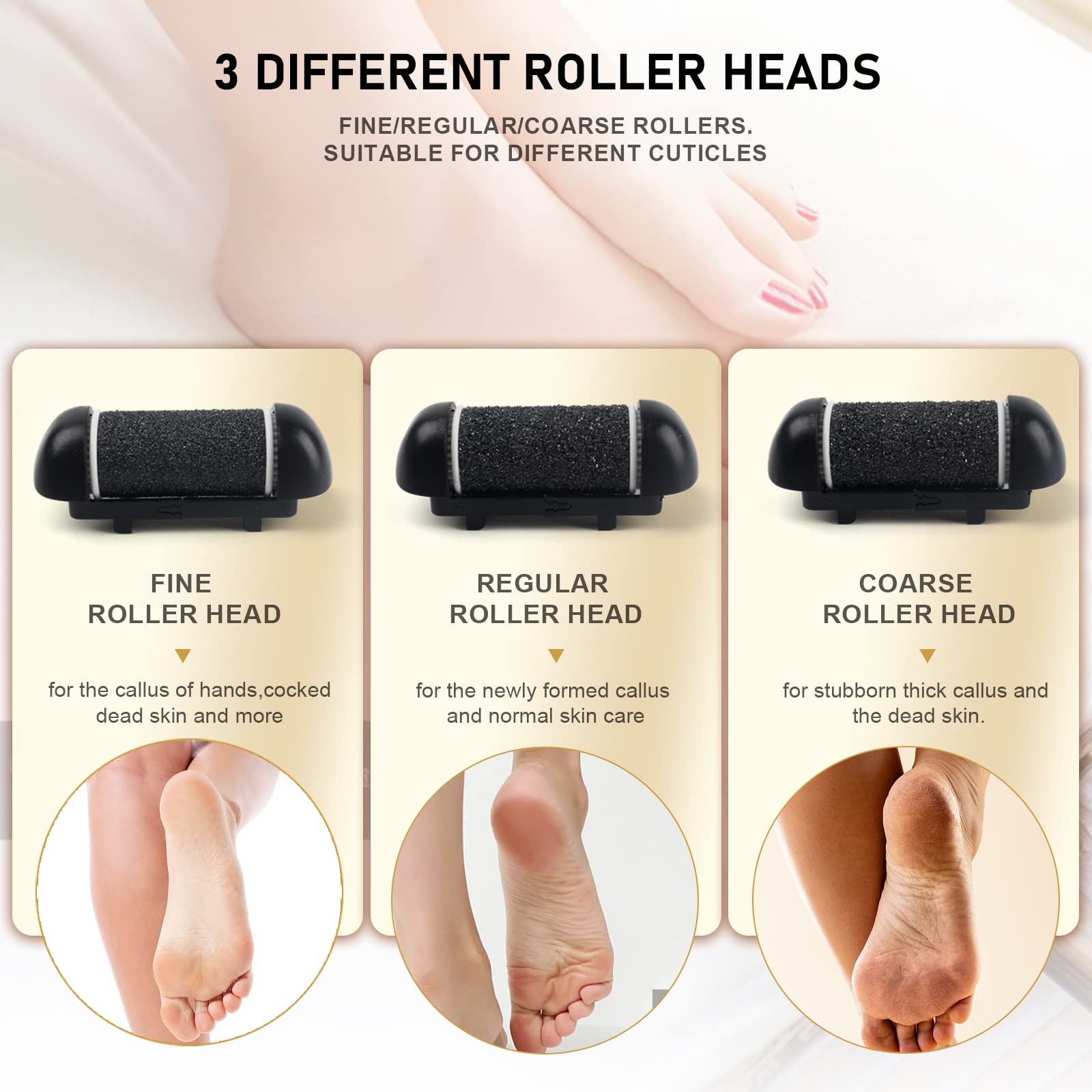 OTAZWA pedicure kit refill 6-pack visual.