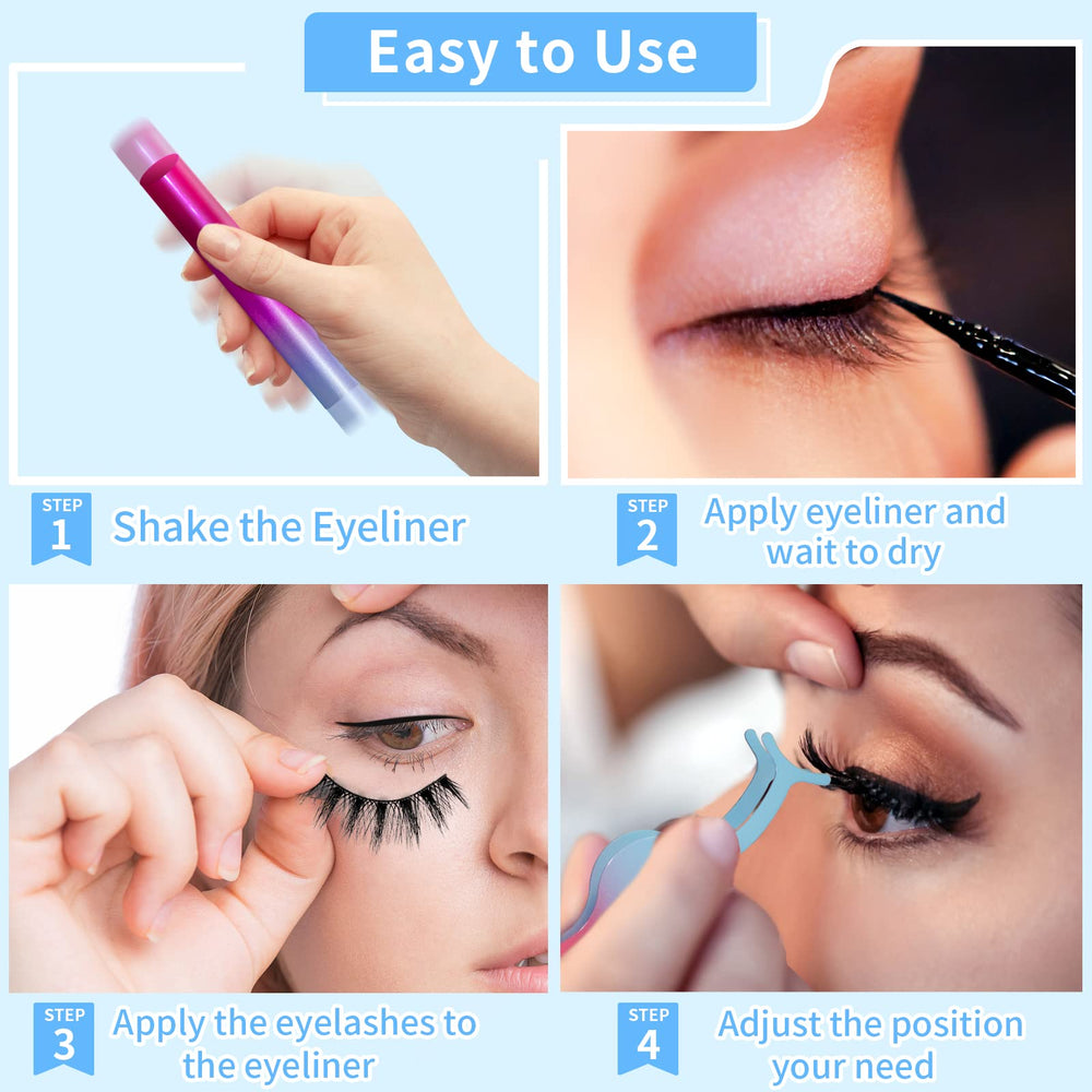 OTET lash tweezers designed for easy, precise lash placement